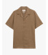 Camicia a maniche corte in lino