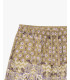 Bermuda shorts with geometric pattern