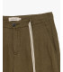 Linen shorts with drawstring