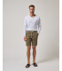 Bermuda chinos in lino