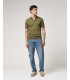 Polo in maglia muscle fit