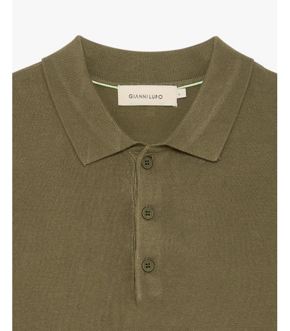 Polo in maglia muscle fit