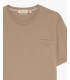 Extra-fine cotton t-shirt with pocket