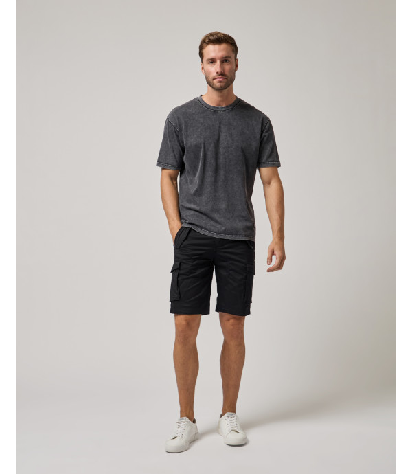 T-shirt girocollo regular fit in cotone