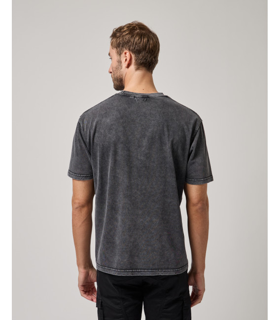 T-shirt girocollo regular fit in cotone
