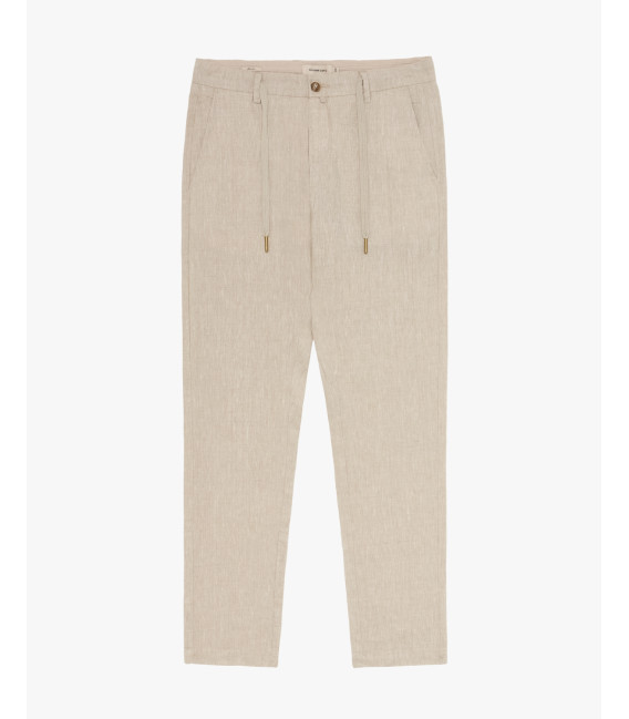 Pantalone in lino con laccio