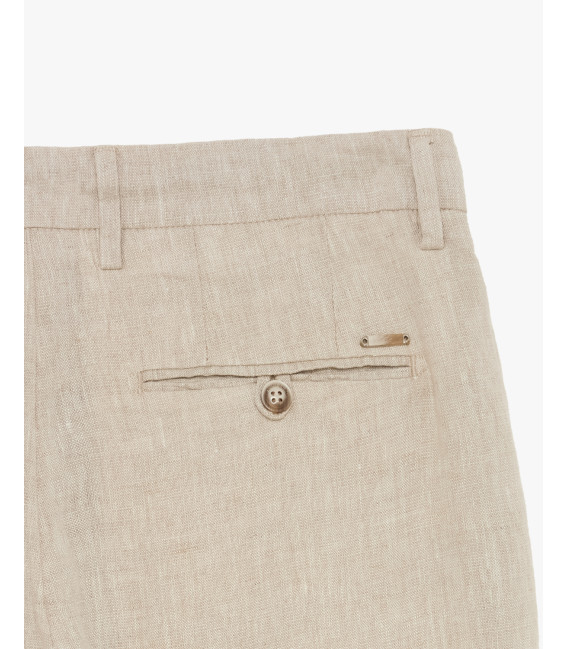Pantalone in lino con laccio