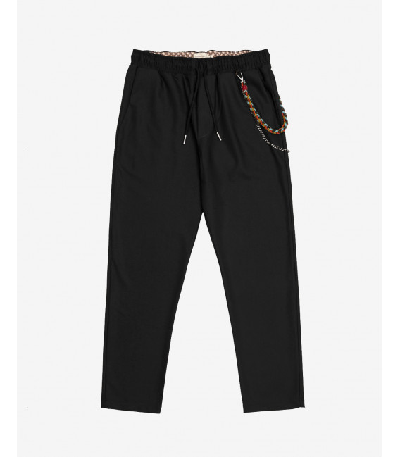Comfort fit drawstring trousers