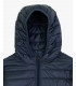 Lightweight padded jacket with hood