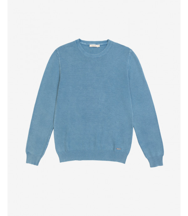 Used effect cotton sweater