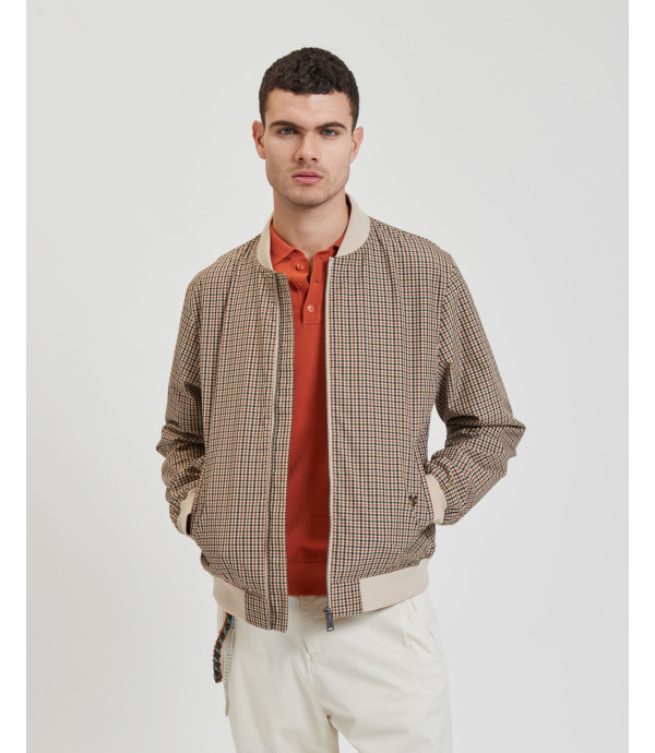 More about Bomber jacket in check