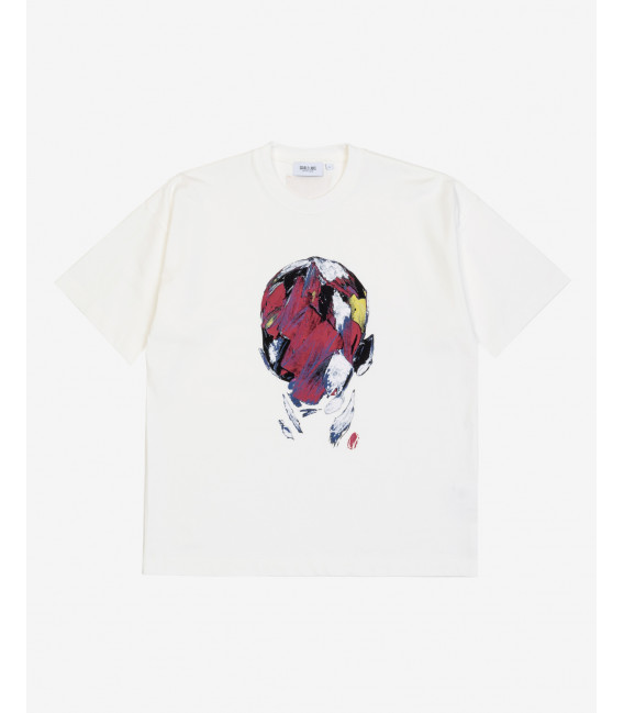 Abstract print t-shirt