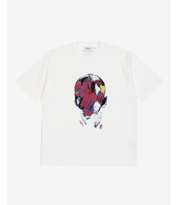 Abstract print t-shirt