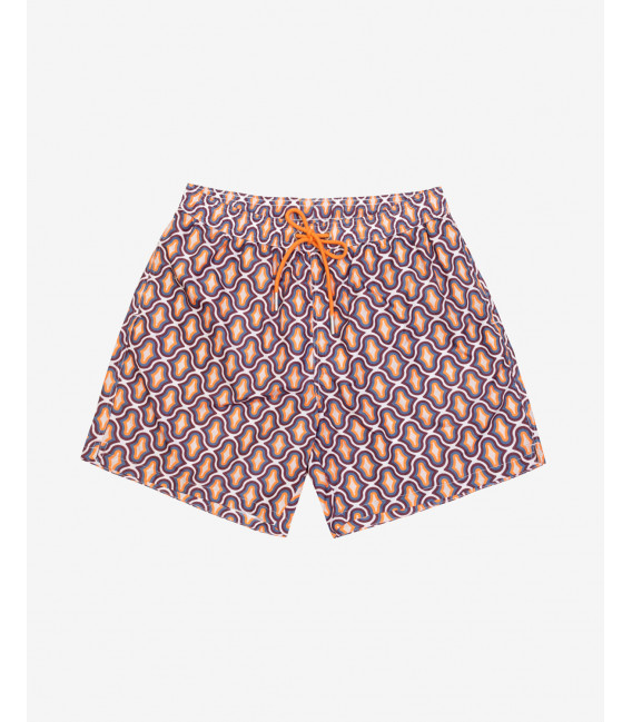 Printed swimming trunks