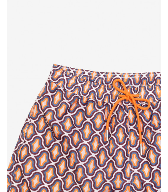 Printed swimming trunks
