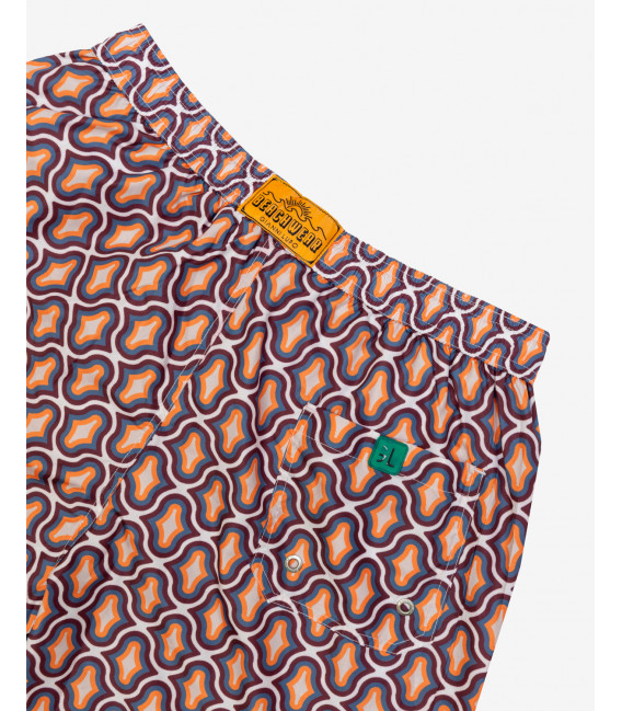 Printed swimming trunks