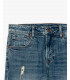 MIKE carrot cropped fit with rips&repairs
