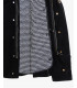 Removable padding military jacket