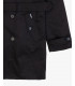 Waterproof trenchoat with detachable padding