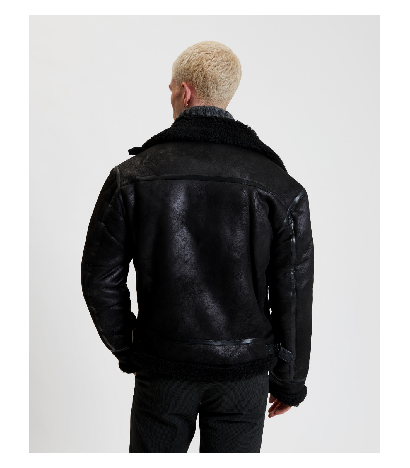 Faux shearling jacket Gianni Lupo