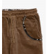 Cord drawstring trousers
