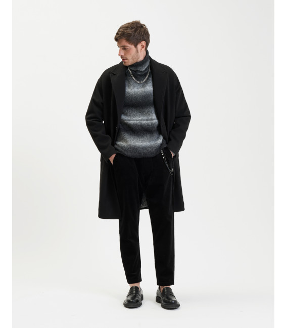 Cord drawstring trousers