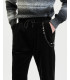 Cord drawstring trousers