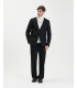 No revers collar blazer