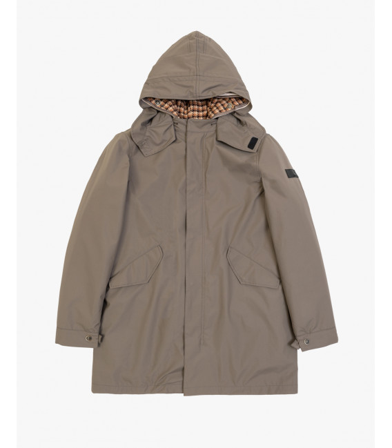 Water proof parka with double detachable padding