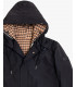 Water proof parka with double detachable padding
