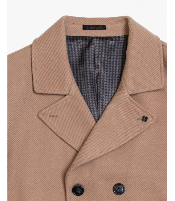 Double breasted peacoat