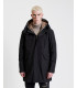 Water proof parka with double detachable padding