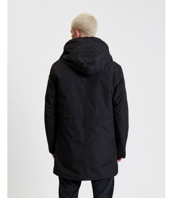 Water proof parka with double detachable padding