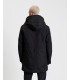 Water proof parka with double detachable padding