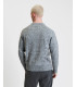 Maglia girocollo raglan boucle