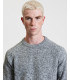 Maglia girocollo raglan boucle