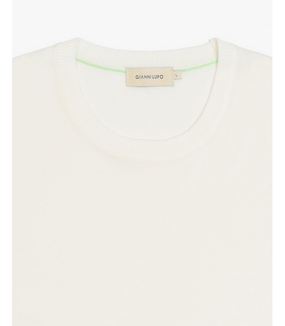 Muscle fit knitted t-shirt