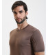 Muscle fit knitted t-shirt
