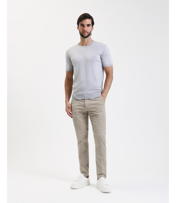 Muscle fit knitted t-shirt