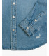 Overshirt denim con tasche