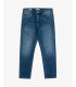 Jeans MIKE95 carrot fit con graffi medium wash