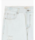 Jeans COOPER carrot cropped fit con strappo sul ginocchio