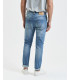 BRUCE regular fit jeans with rips dark wash