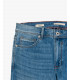 BRUCE regular fit jeans with rips dark wash