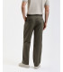 Wide leg drawstring trousers with double pleats
