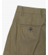 Wide leg trousers with double pleats