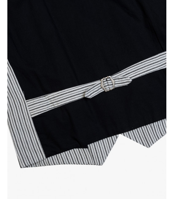 4 buttons striped waistcoat