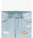 Jeans GRANT carrot fit con rotture e riparazioni