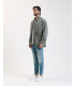 MIKE carrot cropped fit jeans with rip&repair
