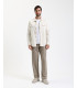 Overshirt con fantasia in rilievo